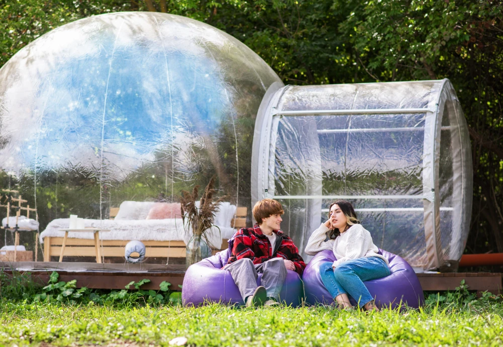 outdoor tent bubble